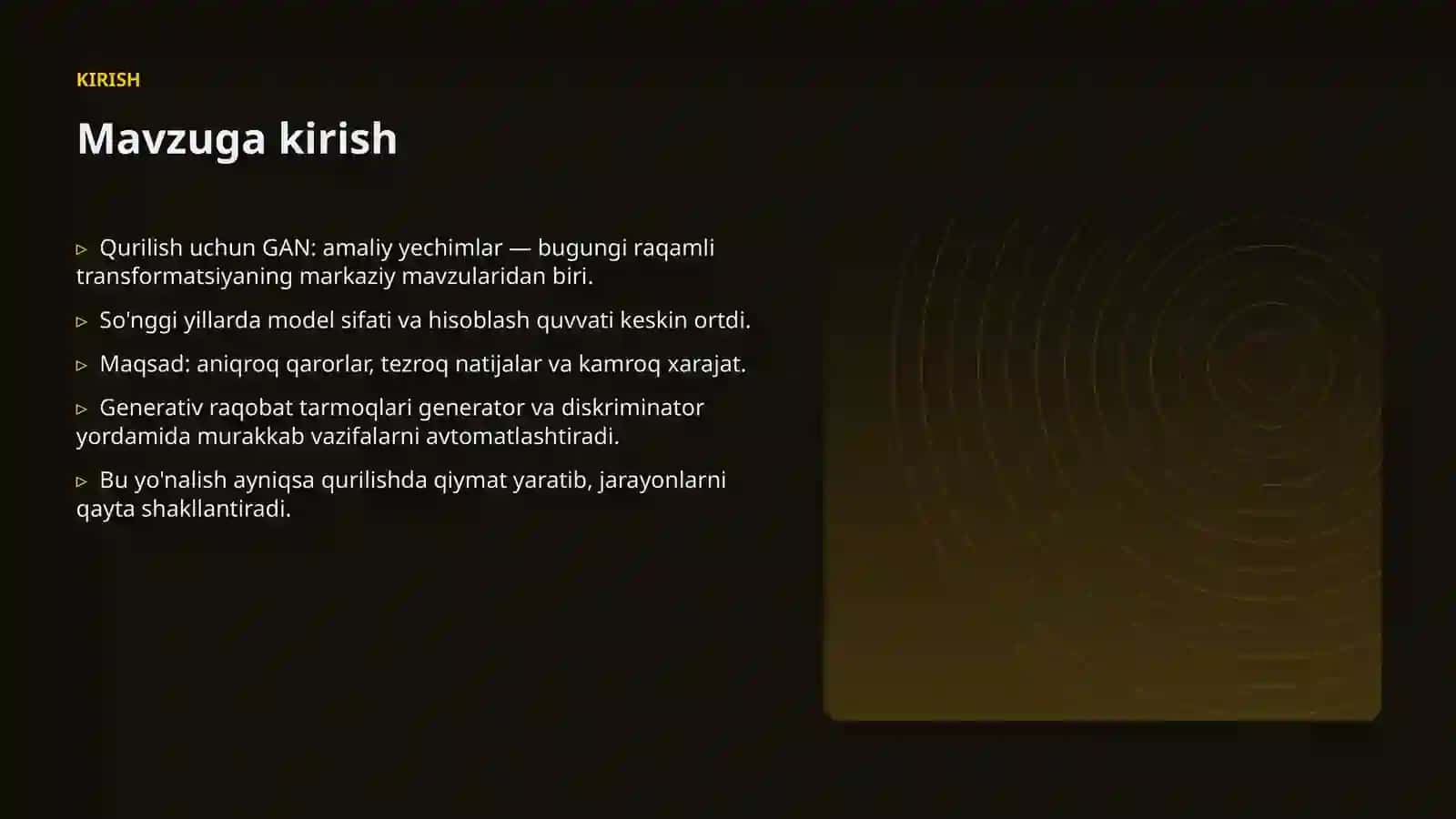 Qurilish uchun GAN: amaliy yechimlar 3