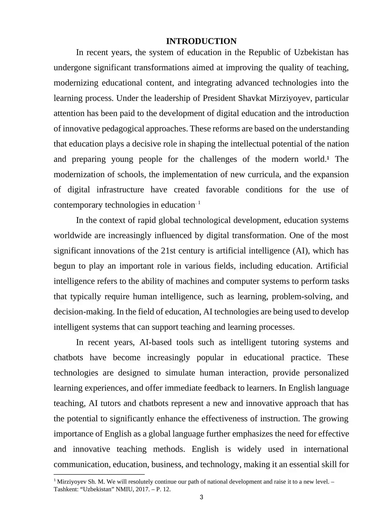COURSEWORK: ARTIFICIAL INTELLIGENCE (AI) TUTORS AND CHATBOTS 3