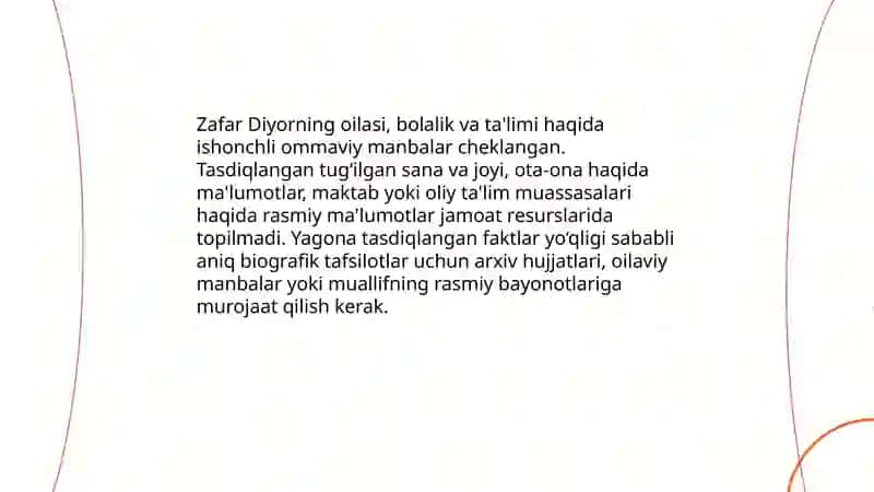 Zafar Diyor va Shukur Sa'dullaning hayoti va ijodi 3