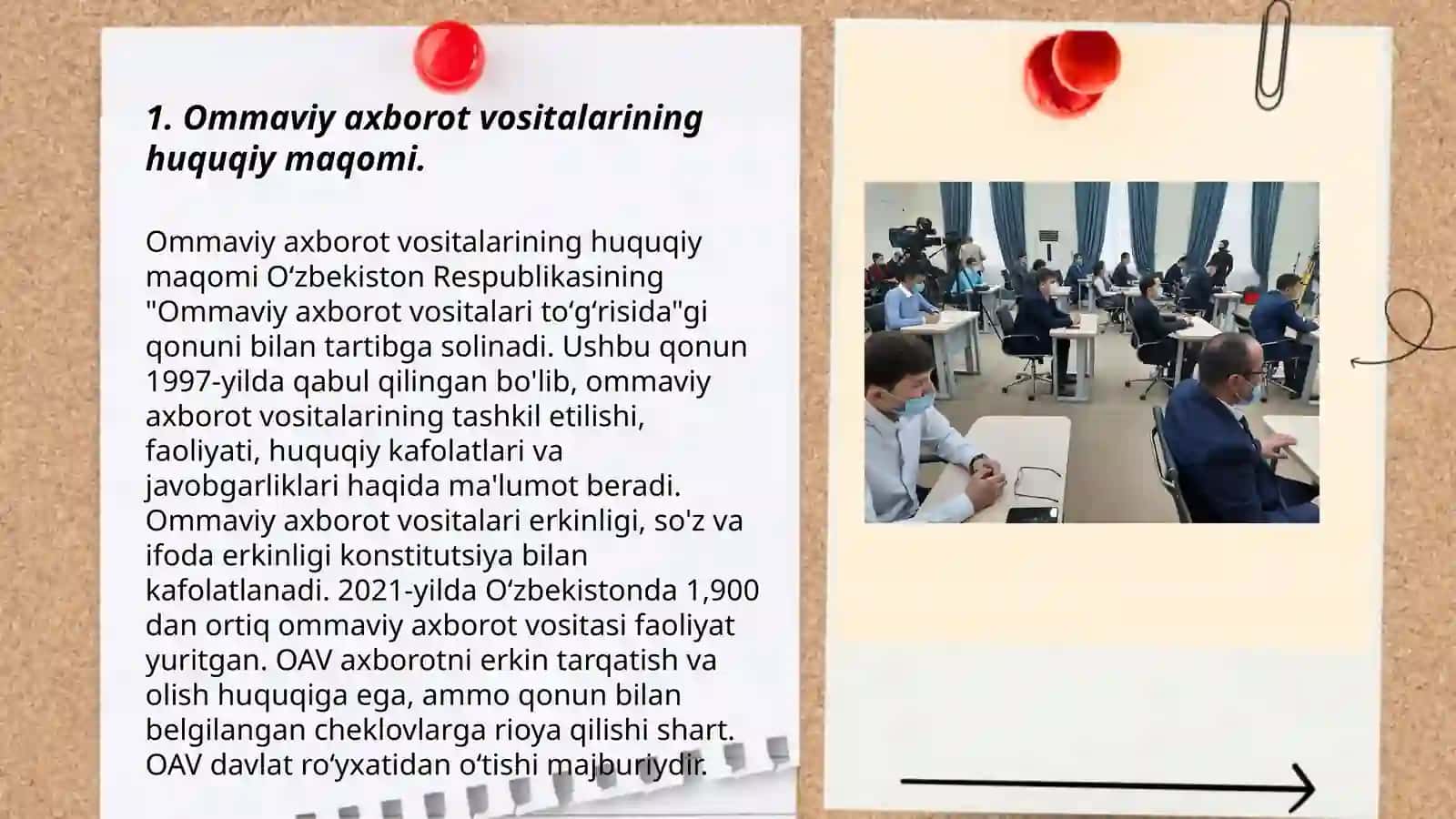Ommaviy axborot vositalari faoliyatining huquqiy asoslari 3