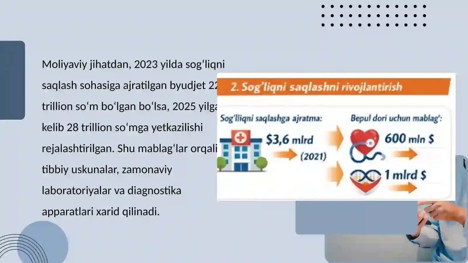 O‘zbekiston ijtimoiy sohani rivojlantirish istiqbollari 3
