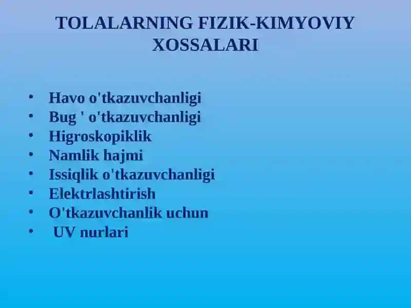 KIYIM UCHUN GIGIENA TALABLARI 3