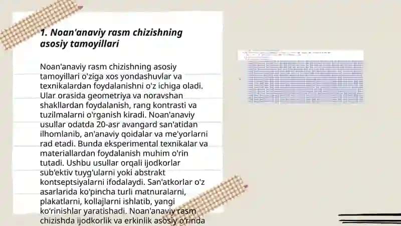Turli yosh guruhlarida rasm mashg'ulotlarini tashkil qilish ( noan'anaviy rasm chizish misolida ) 3