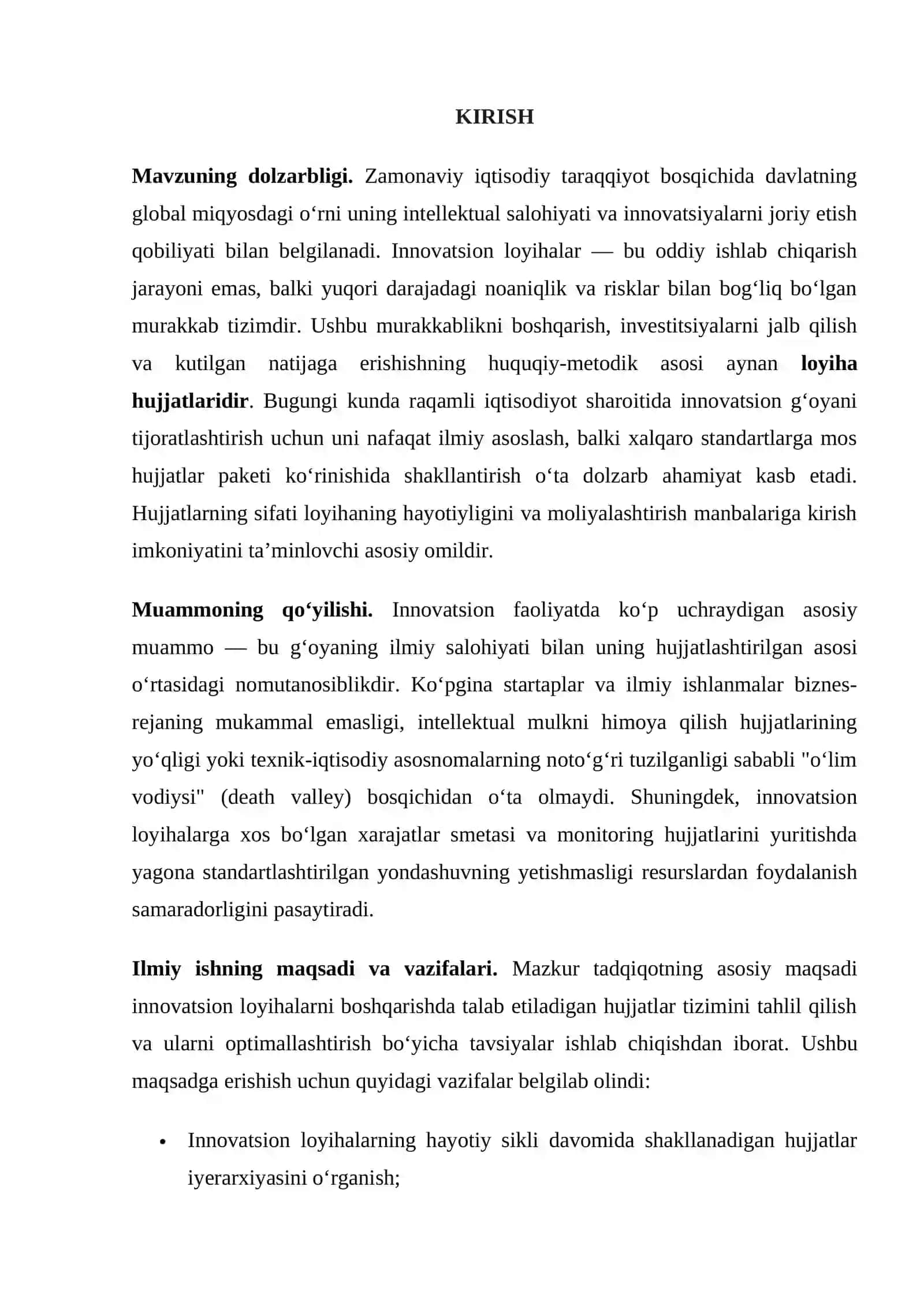 Innovatsion loyihalarga tegishli hujjatlar 3