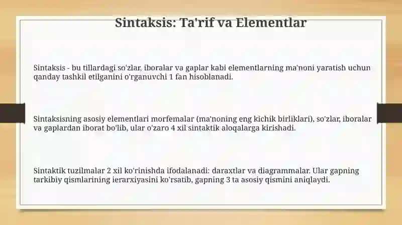 Sintaksis 3