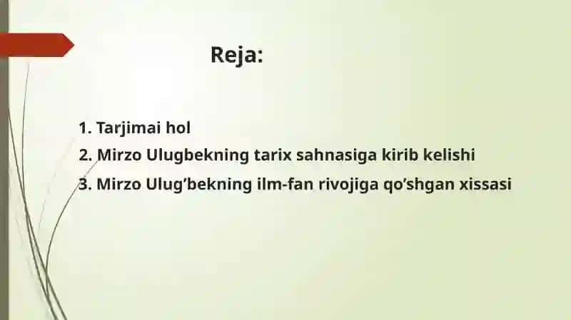 Mirzo Ulug‘bekning jahon ilm-fanirivojida nazarlar 3