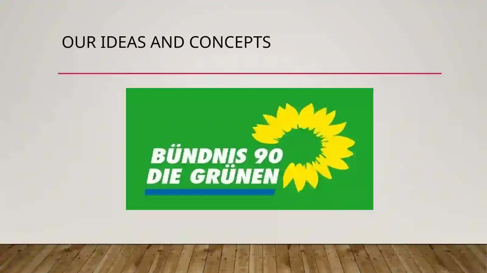 Deutsch ecological party 3