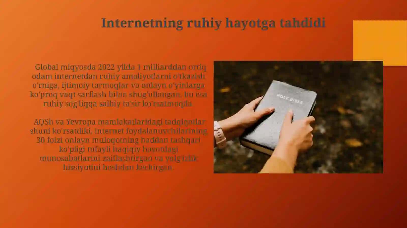 Internet -ma'naviy hayotga tahdid 3