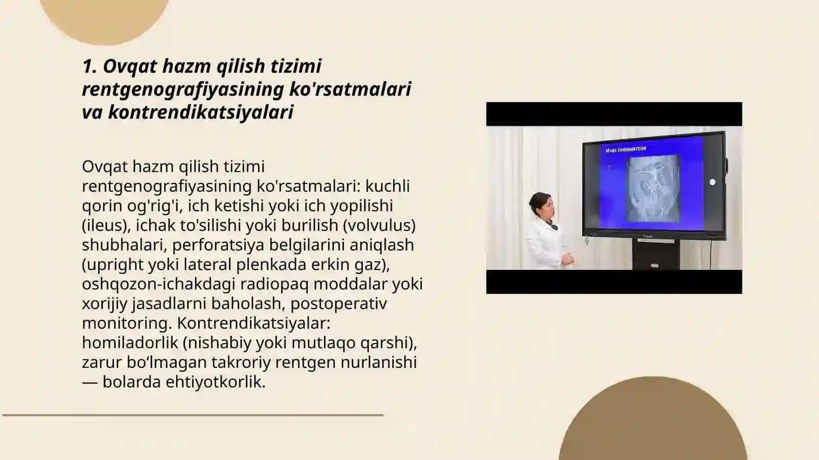 Ovqat hazm qilish tizimi radiologik tekshirish usullari 3