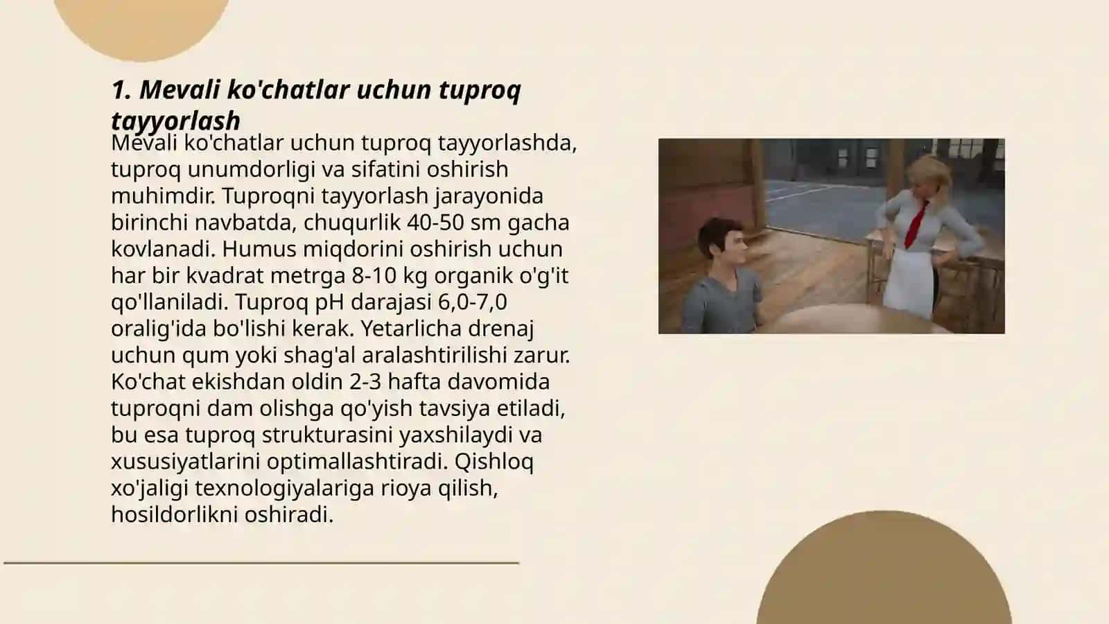 Mevali kochat barpo qilish texnalogiyasi 3