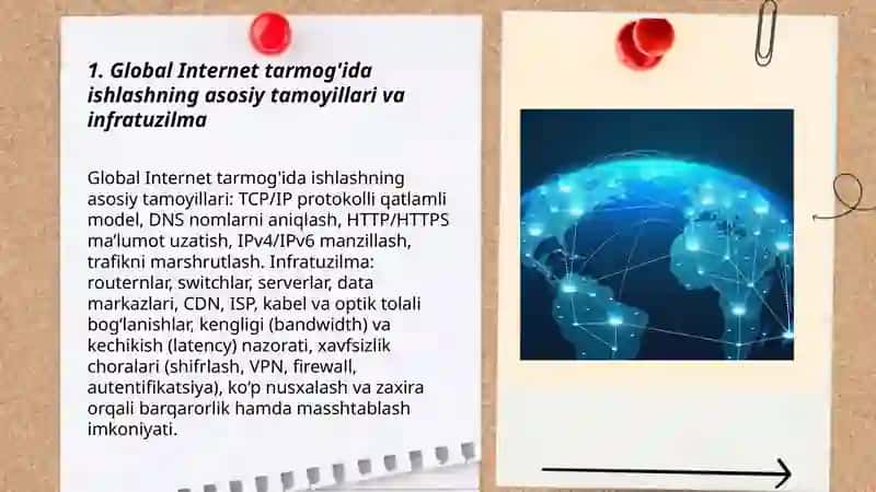 Global Internet tarmog'ida ishlashni tashkil etish 3