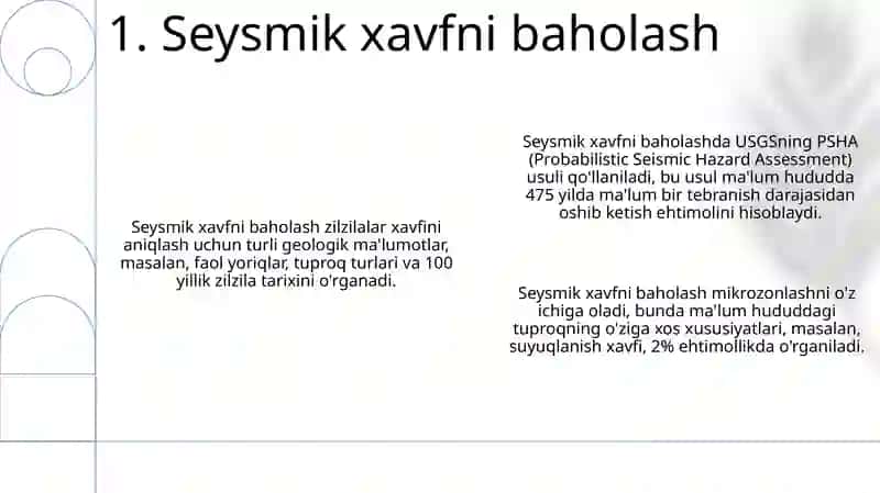 Zilzila oqibatlarini kamaytirishning asosiy tadbirlari 3