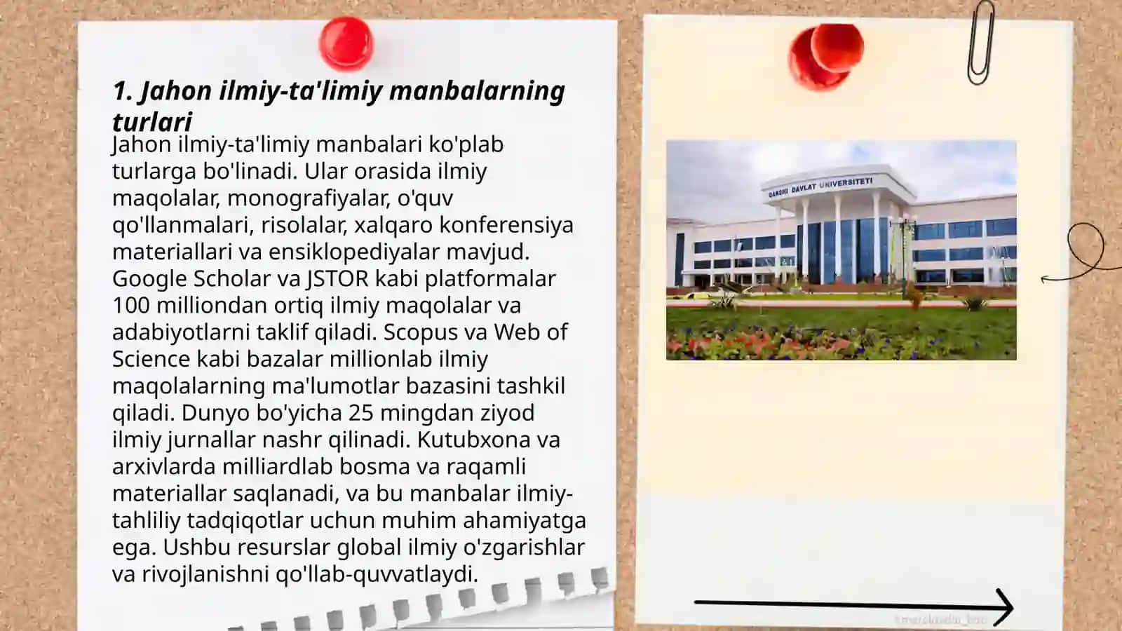 Jahon ilmiy-ta'limiy manbalari haqida sharhlar 3