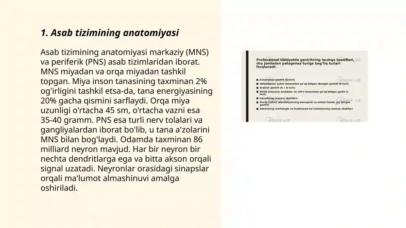 Baqa nerv muskul preparatini tayyorlash 3