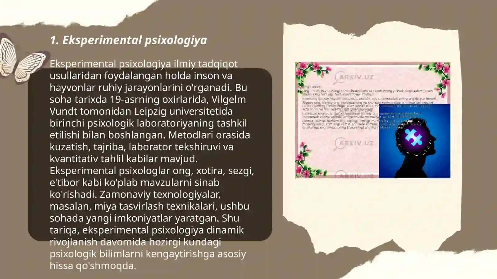 Hozirgi zamon psixologiyasining tadqiqot metodlari 3
