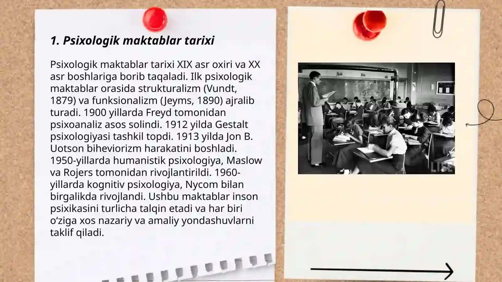Psixologik maktablarda rivojlanish nazariyasi 3