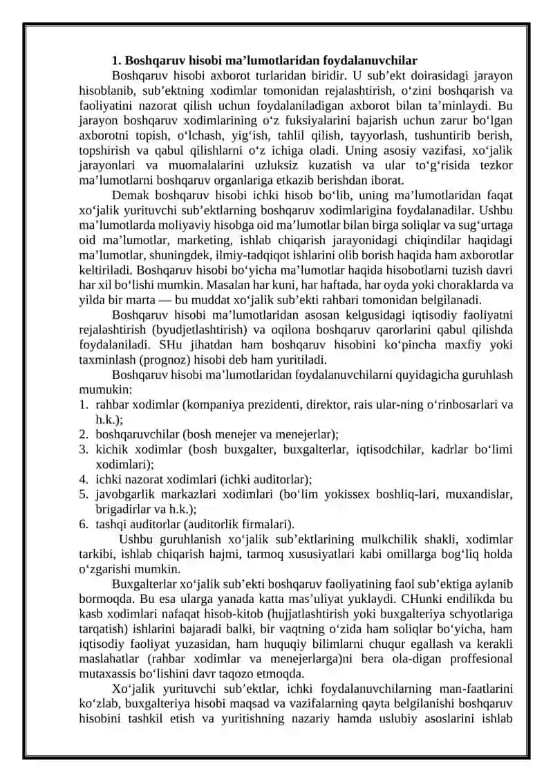 HISOB MA'LUMOTLARIDAN FOYDALANUVCHILAR 3