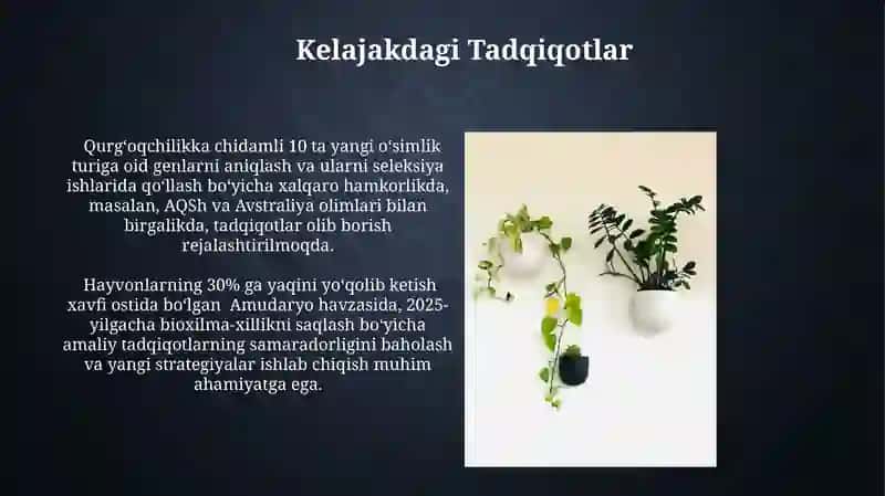 Oʻsimliklar va Hayvonlarning Xilma-xilligi 3
