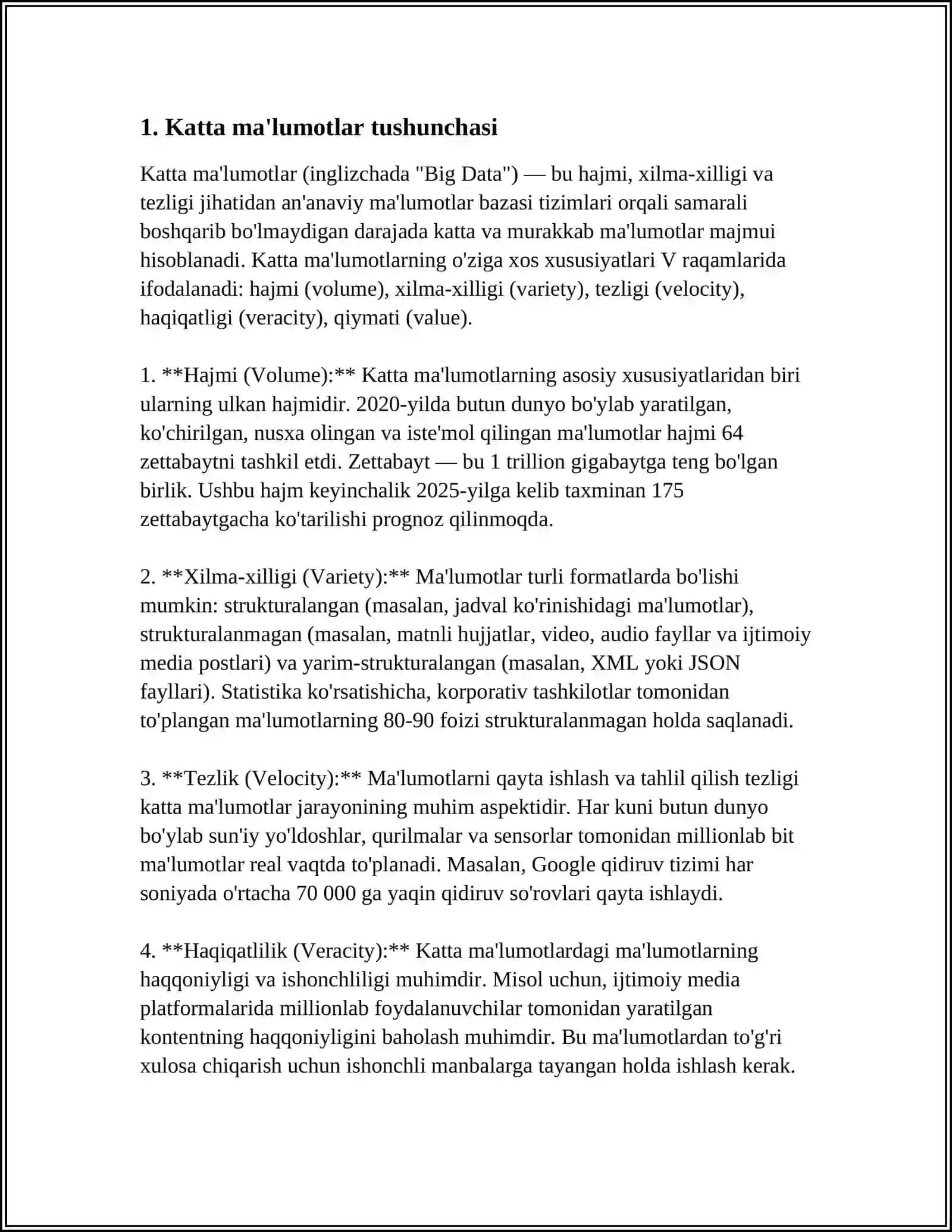 BIG DATA HAQIDA MA'LUMOT 3