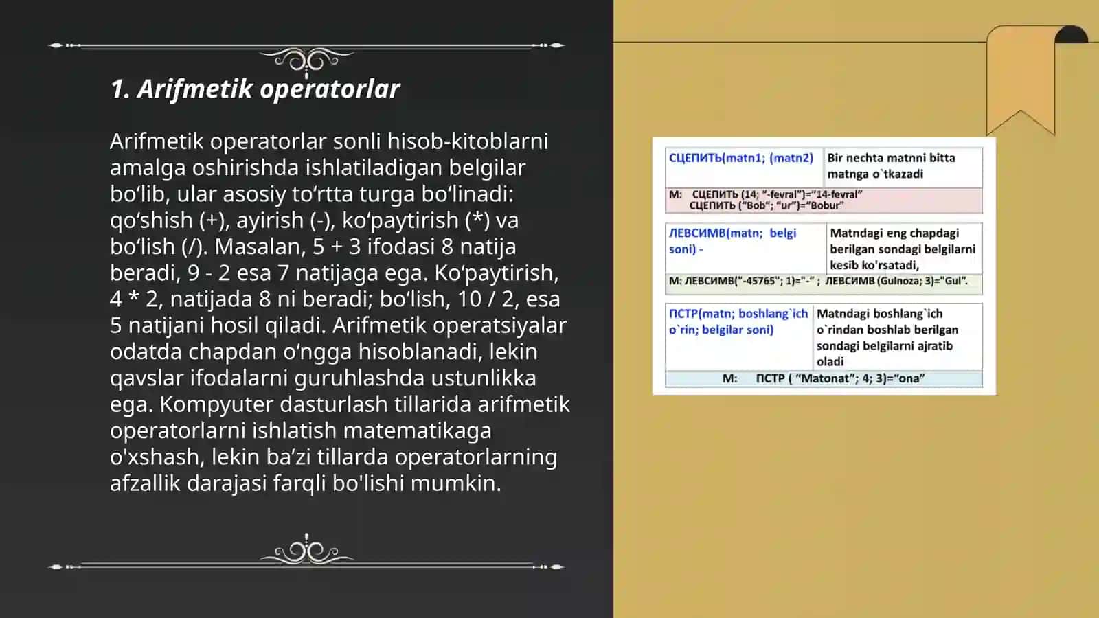 Pythonda qo‘llanaladigan matematik funksiyalar 3