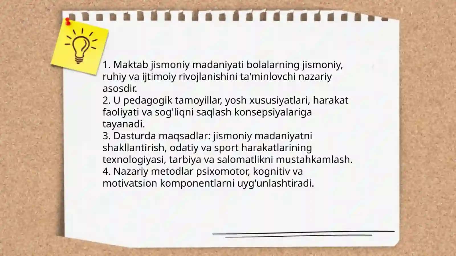 Maktab jismoniy madaniyat dasturida sport pedagogikasi fanlari 3