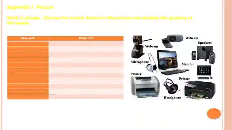 Output Devices Lesson 3