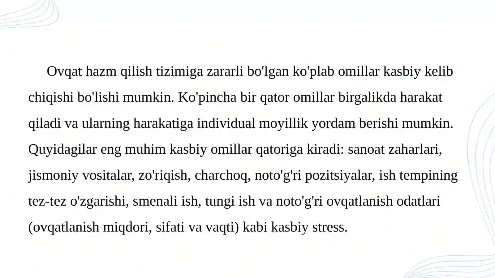 Ovqat hazm qilish sistemasi 3