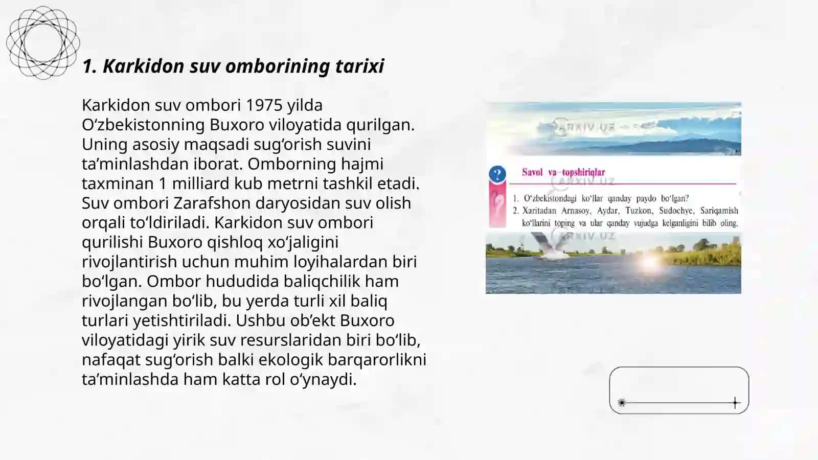 Karkidon suv ombori 3