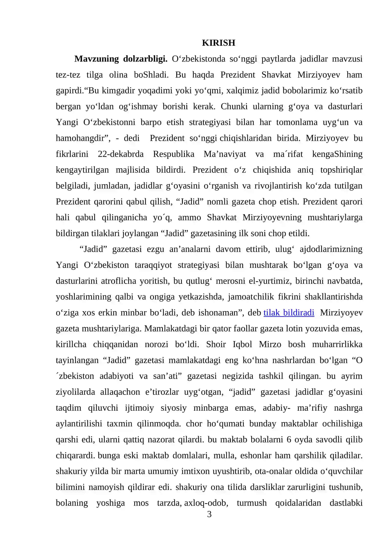 ABDUQODIR SHAKURIYNING TA’LIM TARBIYANI RIVOJLANTIRISHDA TUTGAN O‘RNI 3