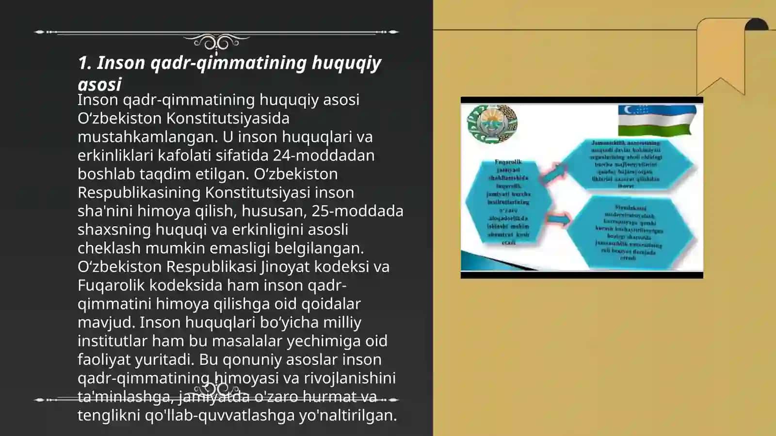 Yangi tahrirdagi konstitutsiyada inson huquqlariga oid norma va ularning ahamiyati 3