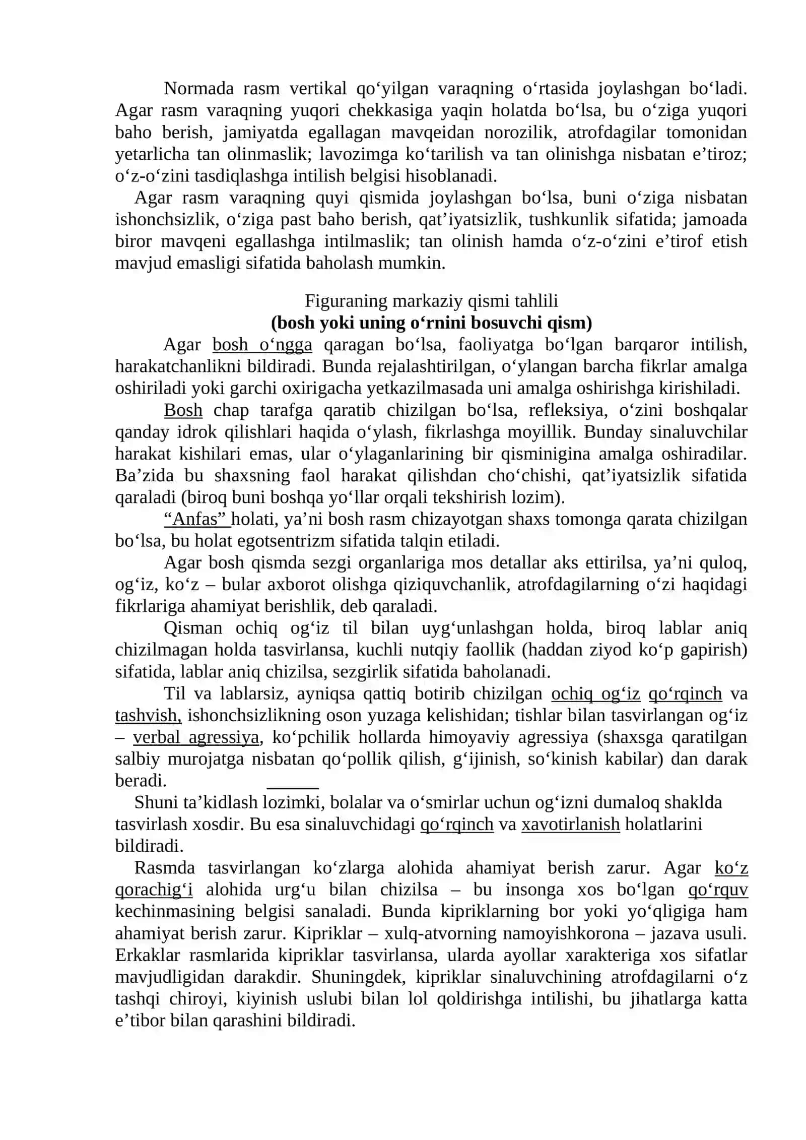 BOLA EMOTSIONAL SOHASINING PSIXODIAGNOSTIKASI 3