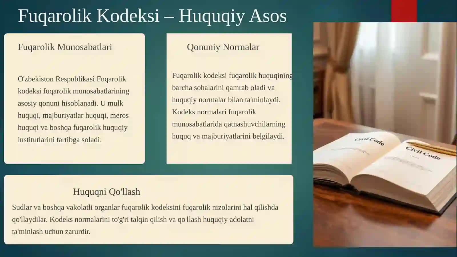 Fuqarolik huquqining manbalari: Tushuncha va Turlari 3