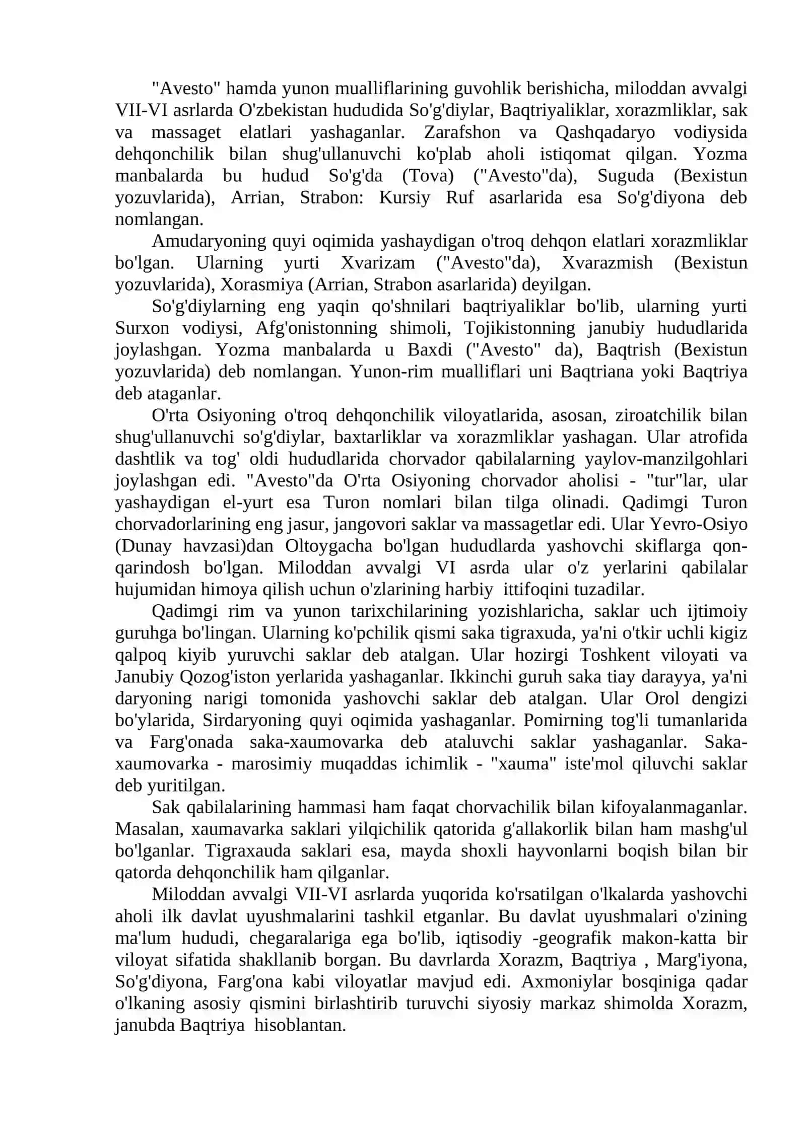 O'ZBEK DAVLATCHILIGINING SHAKLLANISHI VA DASTLABKI TARAQQIYOT BOSQICHLARI. BUYUK IPAK YO'LI 3
