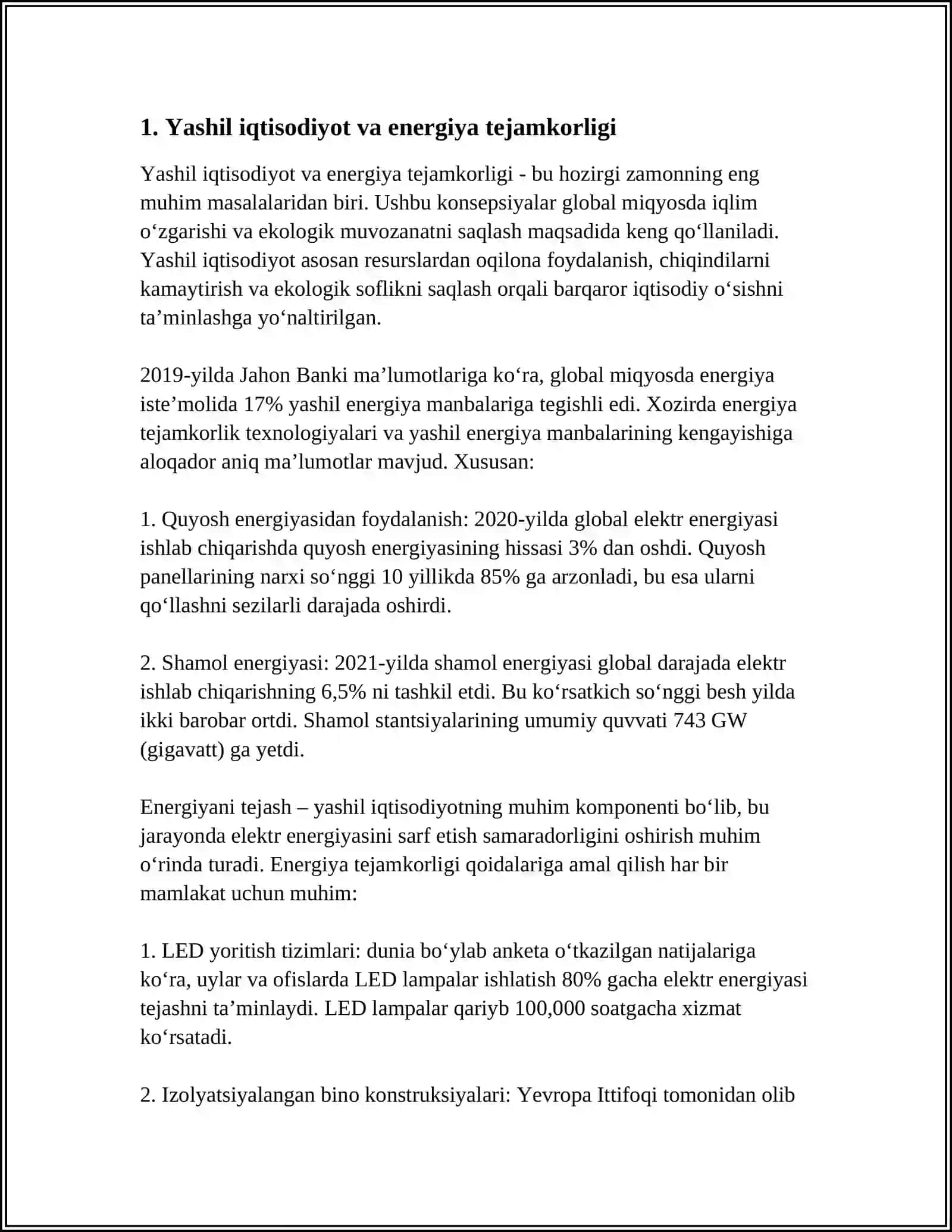 GERMANIYADA YASHIL IQTISODIYOT 3