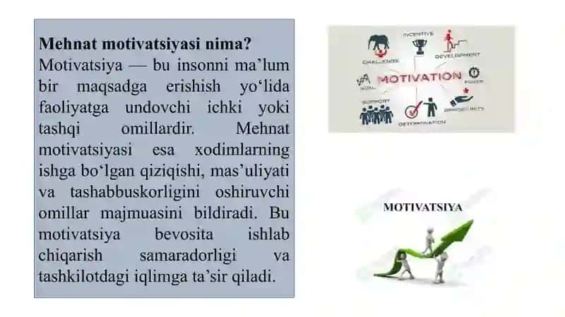 Tashkilot rahbari va xodimlarida mehnat motivatsiyasini shakillantirish 3