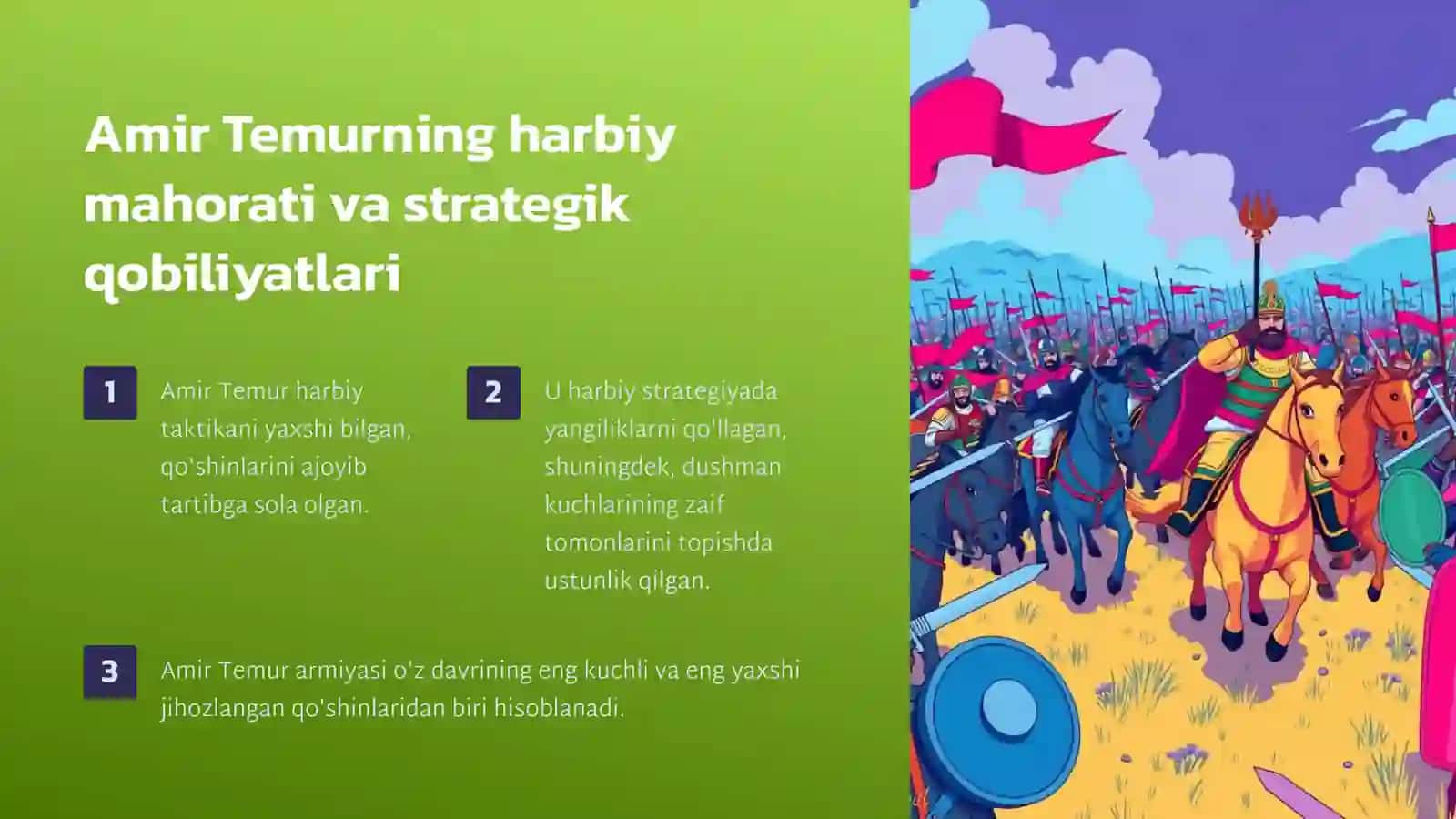 Amir Temur - Buyuk davlat arbobi va sarkarda 3