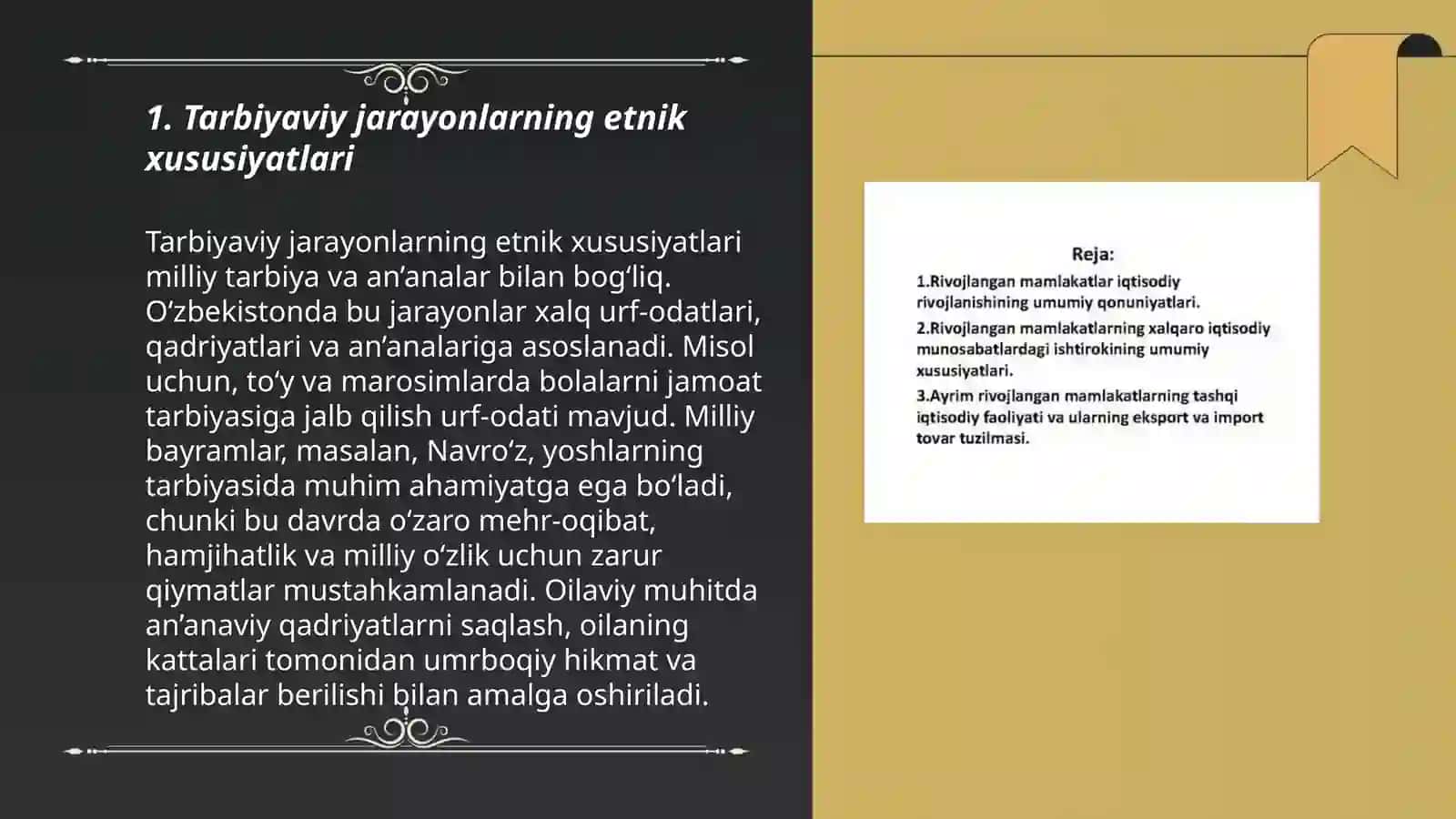 Tarbiyaviy jarayonlarning etnik xususiyatlari 3