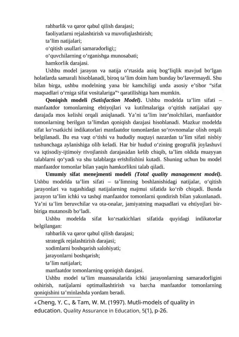 Ta’lim Sifati Menejmenti 3