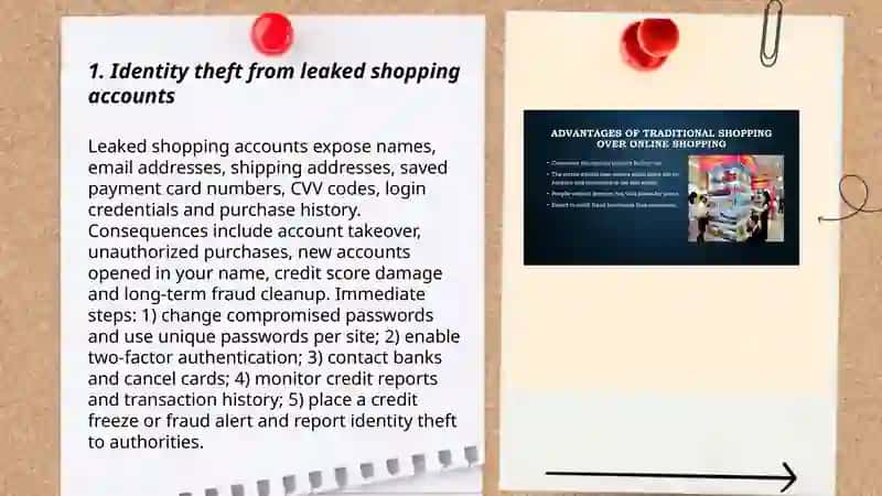 The danger of online shopping 3
