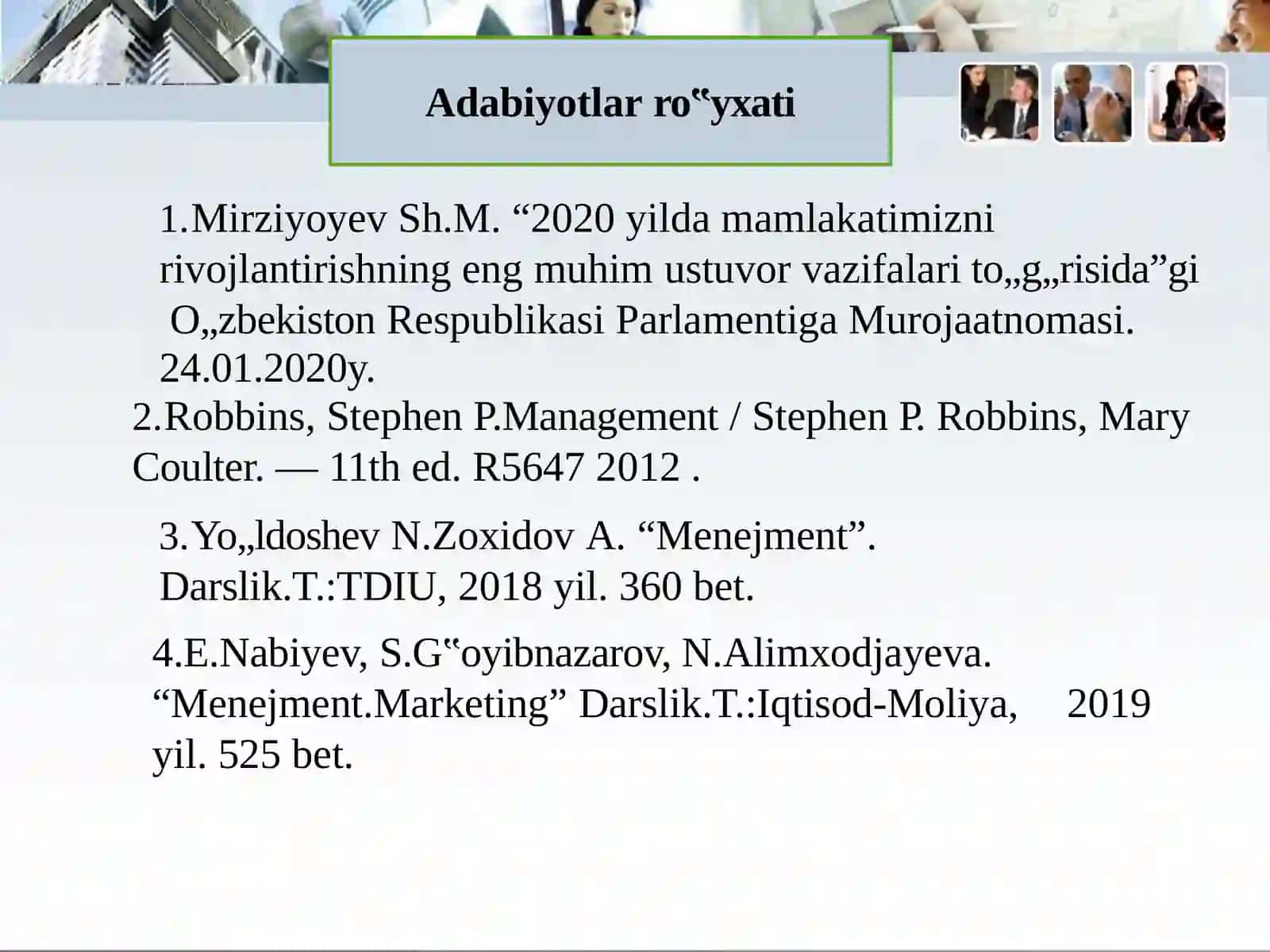 Menejer va rahbarlik uslubi va boshqaruv 3