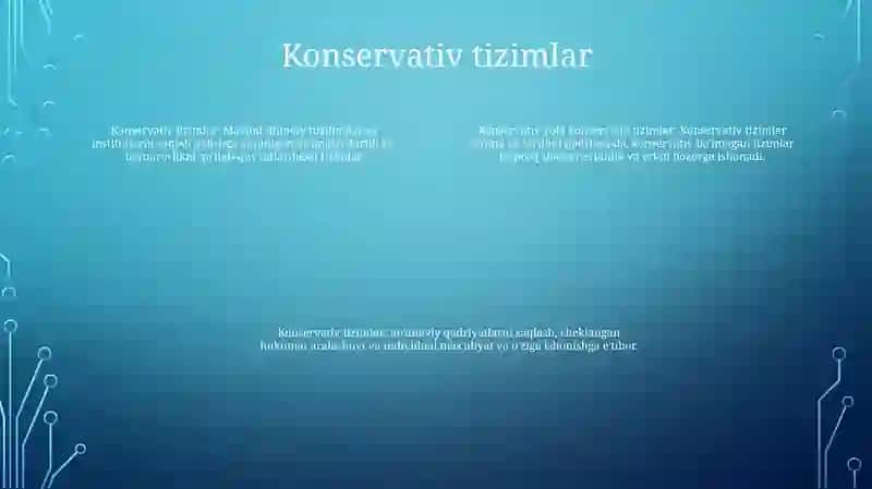 Konservativ Va Nokonservativ Sistemalar 3