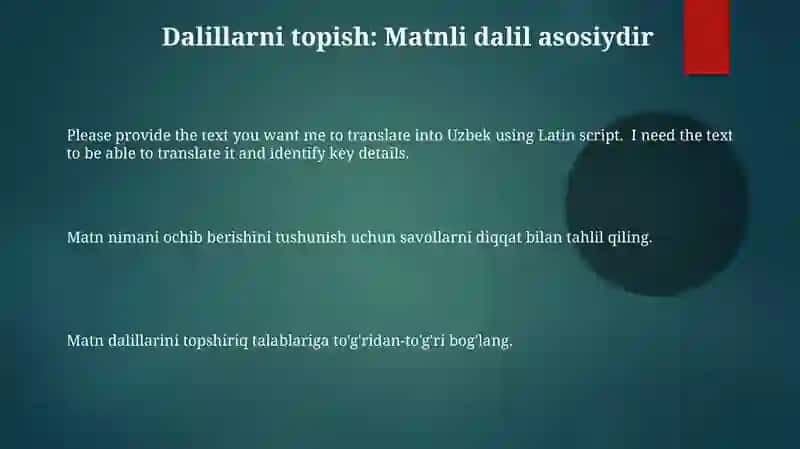 Badiiy asarlarni 6-sinf talablariga tahlil qilish 3