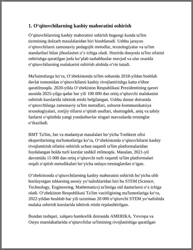 PEDAGOGIK QOBILIYATNI RIVOJLANTIRISHNING ASOSIY YOʻNALISHLARI 3
