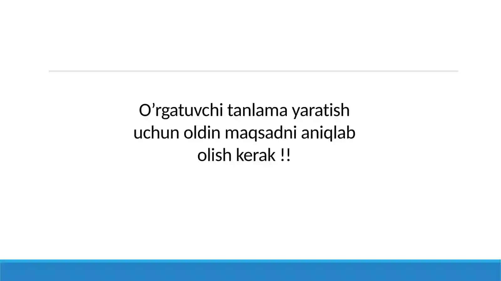 O’rgatuvchi tanlama tayyorlash (Data Preparation for ML) 3