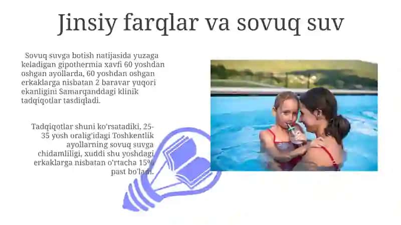 Sovuq Suvning Yoshi Va Jins Xususiyatlariga Ta'siri 3