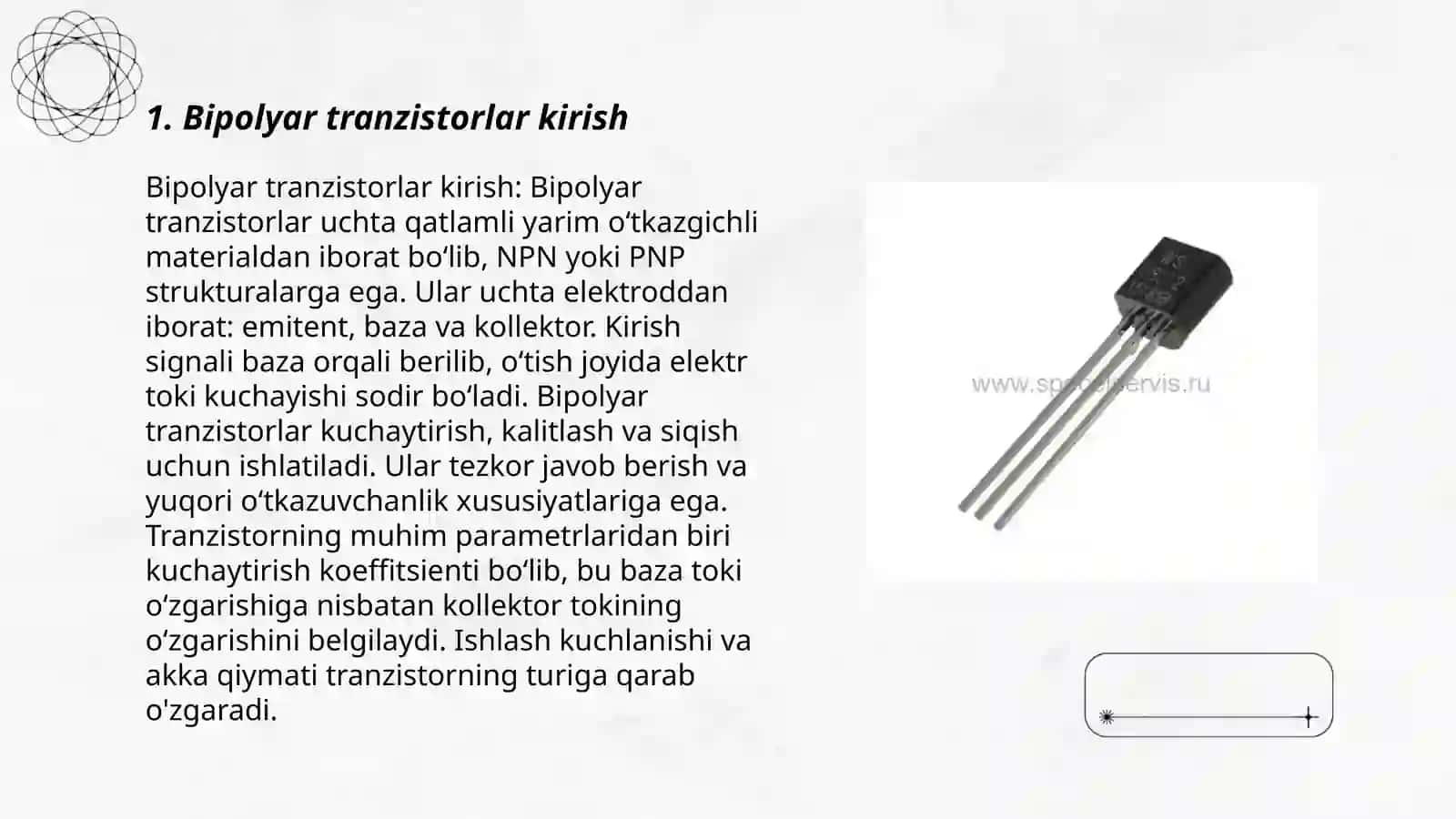 Bipolyar tranzistor 3