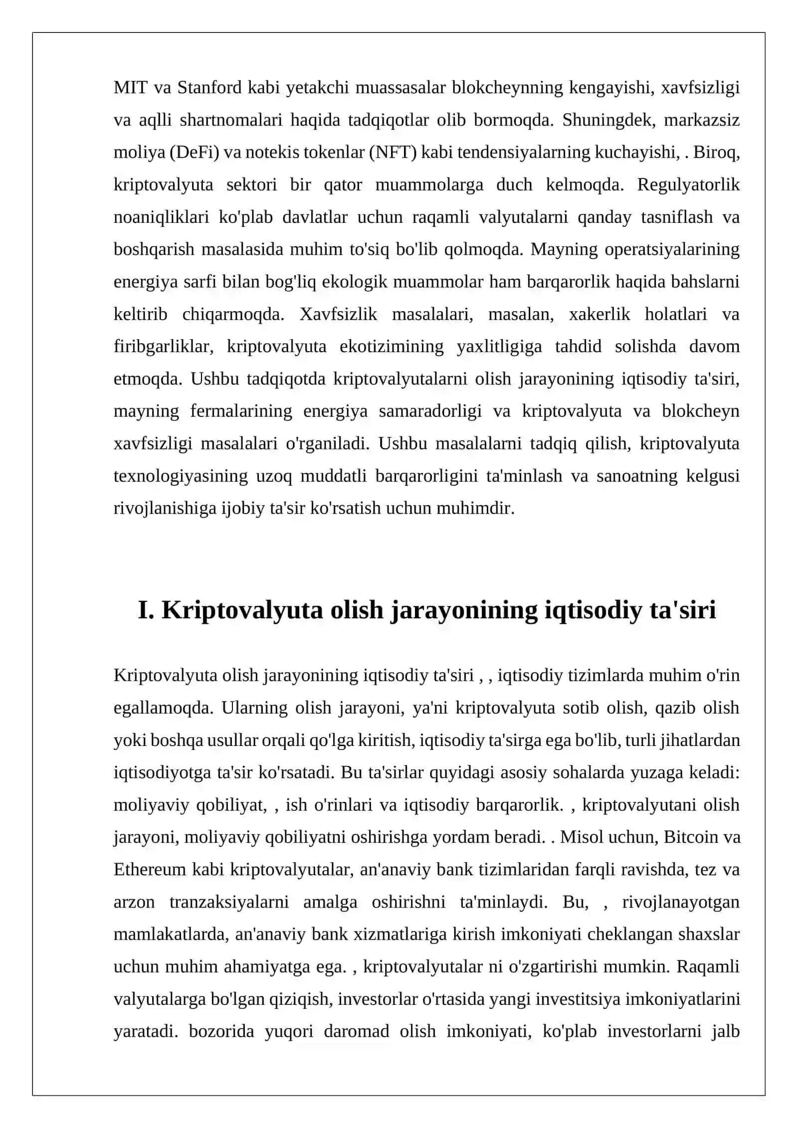 OLISH JARAYONI VA MAYNING FERMALAR 3