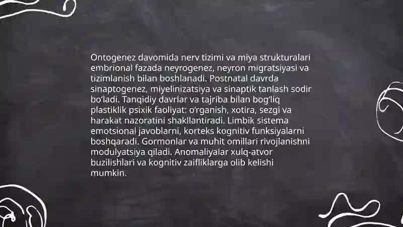 1.10 Hayvonlarning psixik faoliyatini ontagenezda rivojlanishi 3