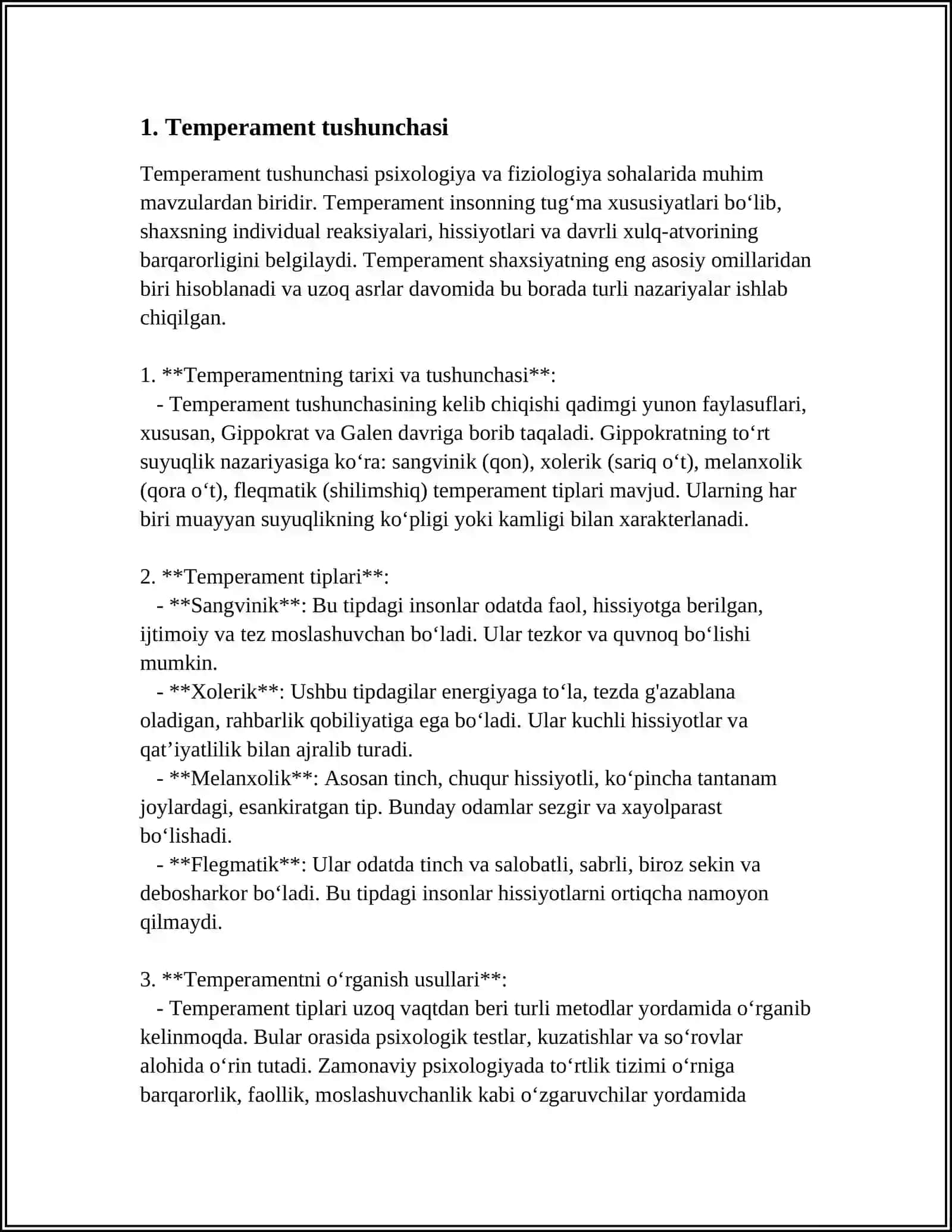 TEMPERAMENTNI ANIQLASH METODLARI 3