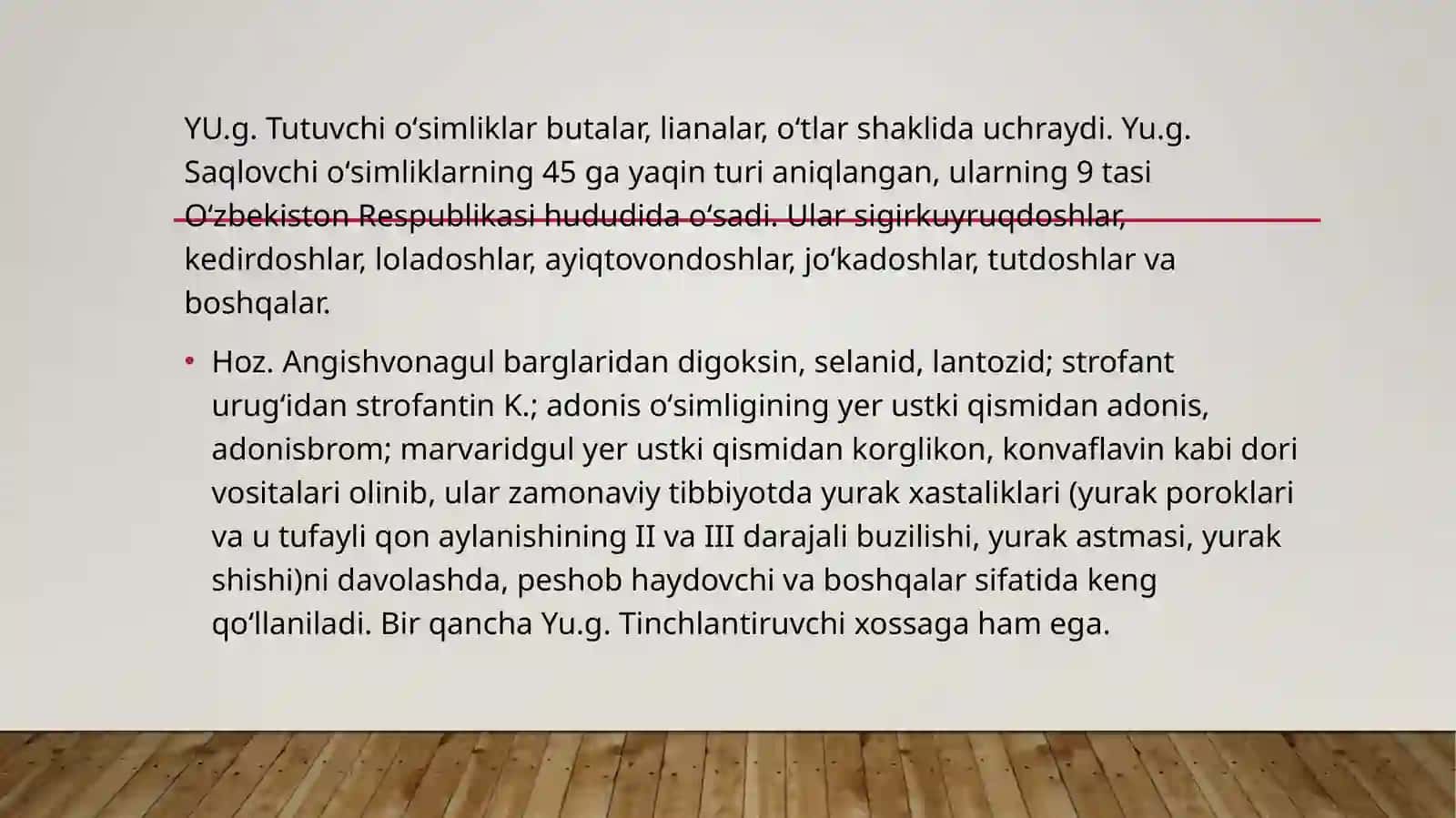 Yurak glikozidlarining kimyoviy tuzilishi va ahamiyati 3
